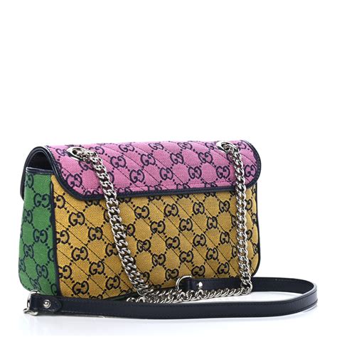 multicolor gucci purse